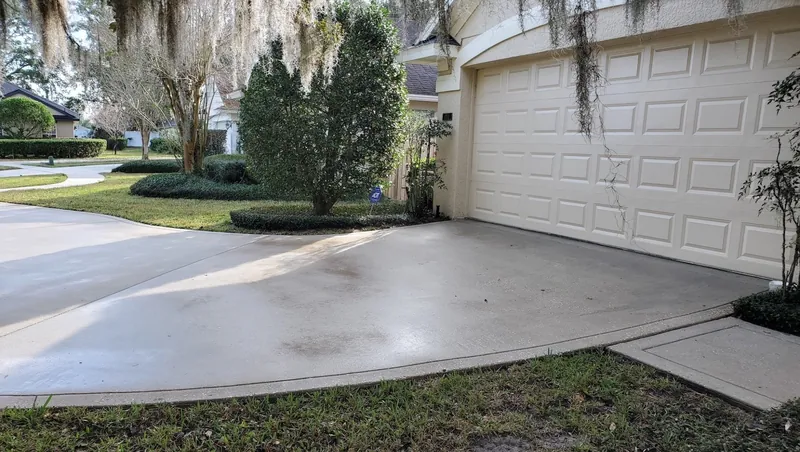 Power washing work by Blue Fox Landscape & Services